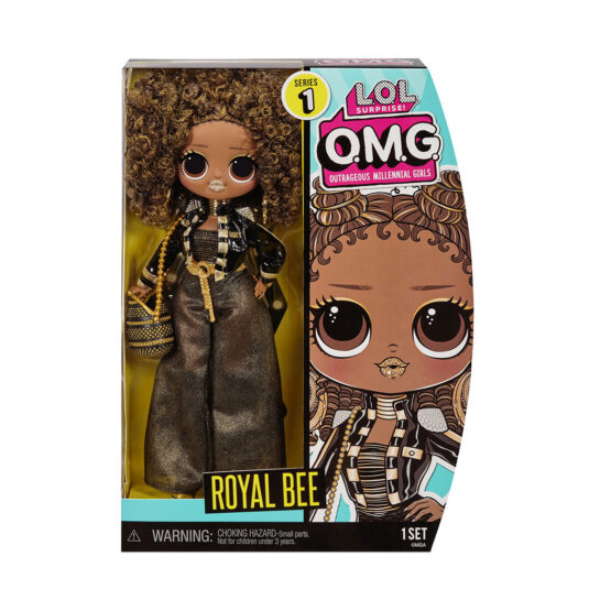 Лялька L.O.L. SURPRISE! серії “O.M.G.” – КОРОЛЕВА БДЖІЛКА (з аксесуарами)
