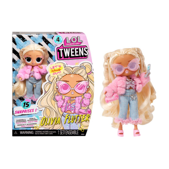 Ігровий набір з лялькою L.O.L. SURPRISE! серії “Tweens” S4 – ОЛІВІЯ ФЛАТТЕР (з аксесуарами)