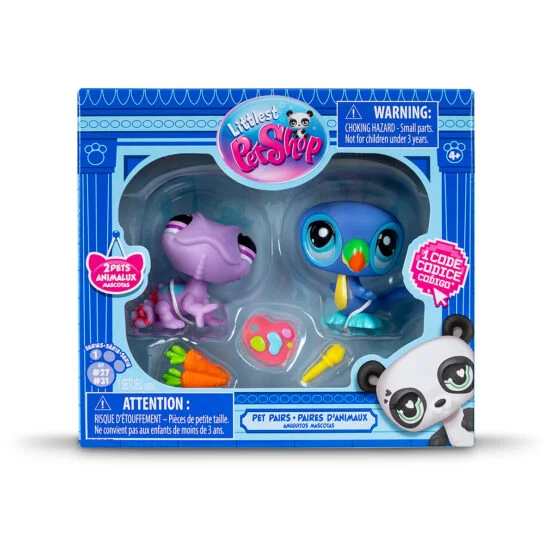 Ігровий набір LITTLEST PET SHOP – ДРУЗІ ПО МИСТЕЦТВУ (2 фігурки, аксес.)