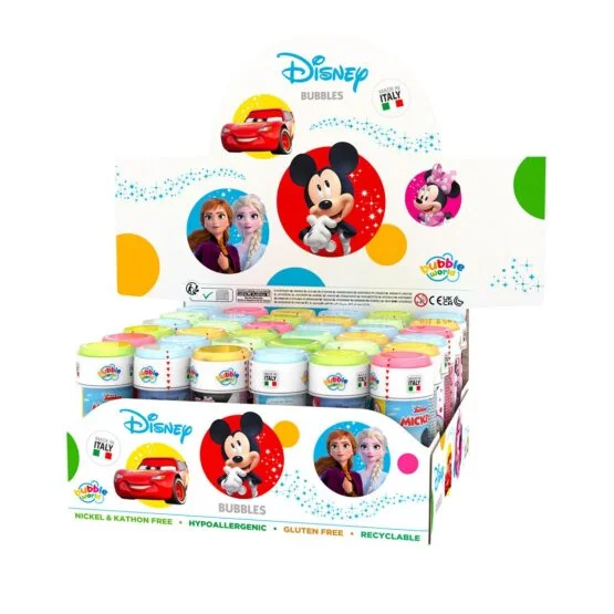 Мильні бульбашки – АСОРТI DISNEY (60 ml)