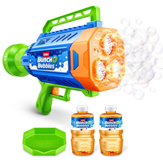 Ігровий набір BUNCH O BUBBLES серії “Large” S1 – БЛАСТЕР З МИЛЬНИМИ БУЛЬБАШКАМИ