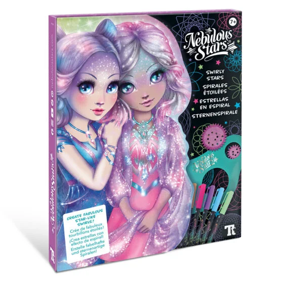 Набір для творчості NEBULOUS STARS – СКЕТЧБУК: ЗОРЯНИЙ СПІРОГРАФ