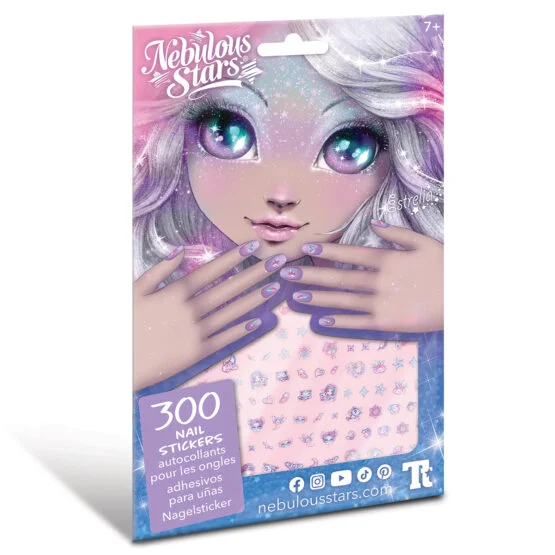 Набір наліпок на нігті NEBULOUS STARS – БОДІ-АРТ: ЗОРЯНА КРАСА (в асорт.)