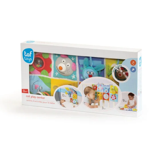 Розвиваючий центр для ліжечка – ВЕСЕЛІ ДРУЗІ (звук, світло)