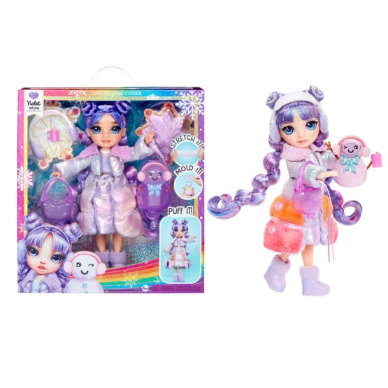 Лялька RAINBOW HIGH серії “Winter Wonderland” – ВІОЛЕТТА (з аксесуарами)