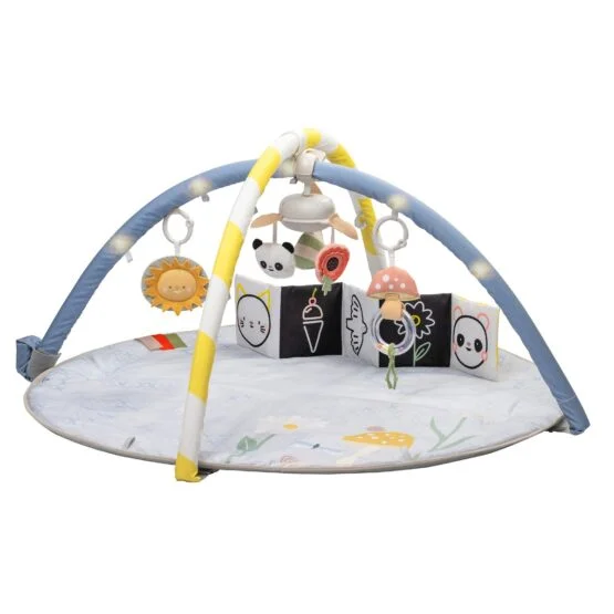 Музичний килимок з дугами, що розвиває, колекції “Квітуча фантазія” – СОНЯЧНІ НОТИ