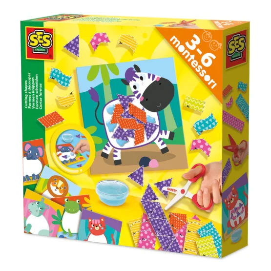 Набір для творчості серії “Montessori” – ВИРІЗАЙ З ТВАРИНКАМИ