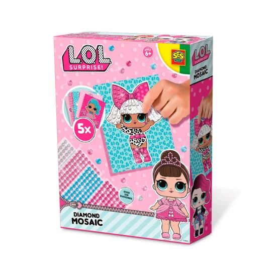 Набір для занять мозаїкою серії L.O.L SURPRISE! – БЛИСКУЧА МОЗАЇКА