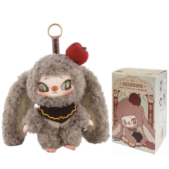 Колекційна м’яка іграшка з кільцем POP TOP Letsvan серії “Siinono” – ШЕПІТ ТАЄМНИЦЬ (у дисп., в ас.)