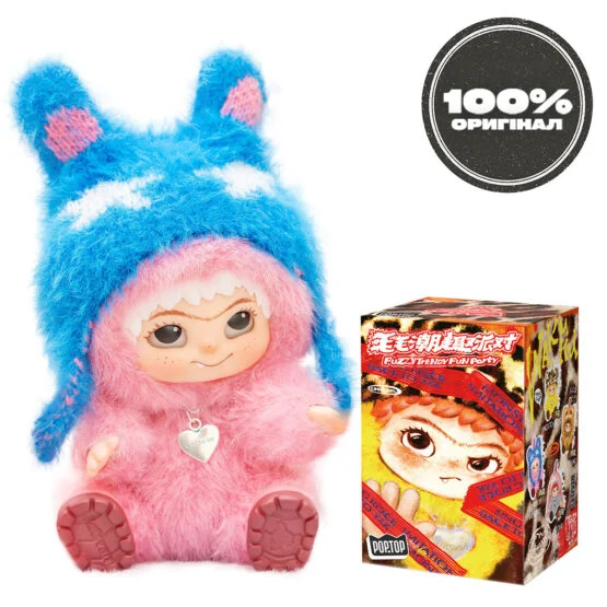 Колекційна м’яка іграшка з кільцем POP TOP Letsvan серії “Wakuku” – ВЕСЕЛА ВЕЧІРКА (у дисп., в ас.)