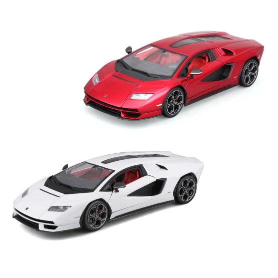 Автомодель – LAMBORGHINI COUNTACH LPI 800-4 (біла, 1:24)