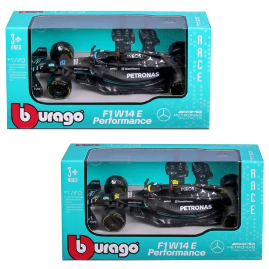 Автомодель – MERCEDES-AMG F1 W14 E PERFORMANCE (2023) (1:43)