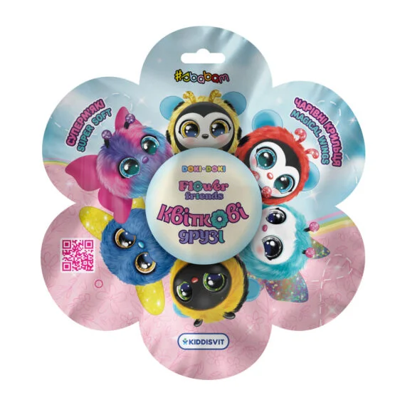 М’яка колекційна іграшка-сюрприз “Doki Doki” – КВІТКОВІ ДРУЗІ (в диспл.)