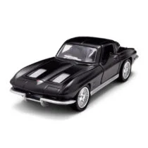 Автомодель – CHEVROLET CORVETTE SPLIT WINDOW 1963 (матовий чорний)