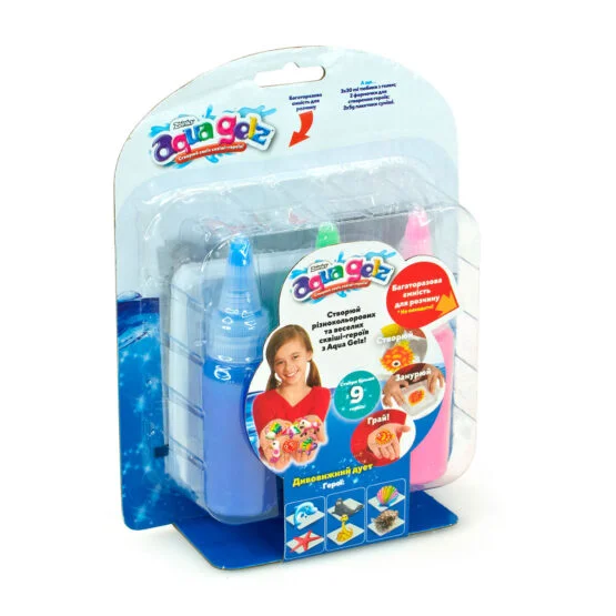 Набір для творчості AQUA GELZ «Дивовижний дует» – МУШЛЯ І РИБКА