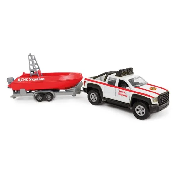 Ігровий набір – СЛУЖБА ПОРЯТУНКУ НА ВОДІ (світло, звук)