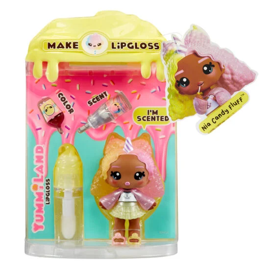 Ігровий набір з лялькою та блиском для губ YUMMILAND (ЯММІЛЕНД) S2 – НІЯ КЕНДІ ФЛАФФ