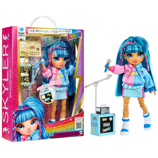 Лялька RAINBOW HIGH серії “Junior High Rockband” – СКАЙЛЕР (з аксес.)
