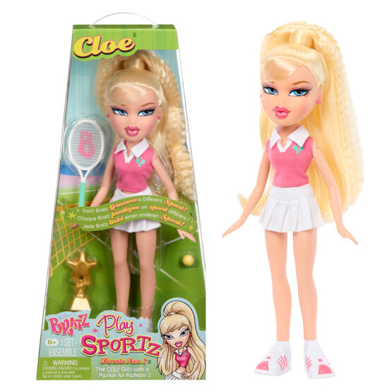 Ігровий набір BRATZ серії “Play Sportz” – ТЕНІСИСТКА ХЛОЯ (з акс.)