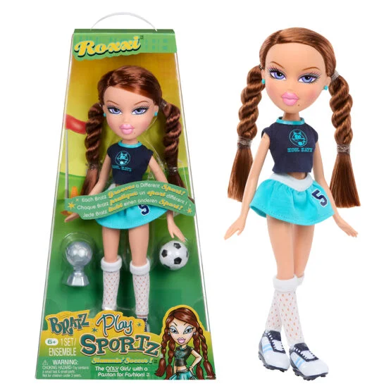 Ігровий набір BRATZ серії “Play Sportz” – ФУТБОЛІСТКА РОКСІ (з акс.)