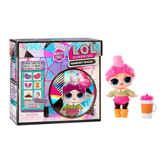 Ігровий набір з лялькою L.O.L. SURPRISE! “Маленькі кімнатки”- ШАЛЕ З КАМІНОМ МИЛОЇ КРИХІТКИ