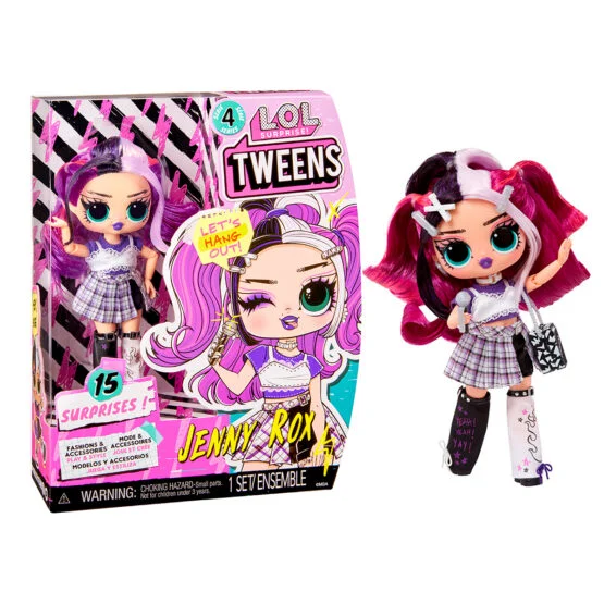Ігровий набір з лялькою L.O.L. SURPRISE! серії “Tweens” S4 – ДЖЕННІ РОКС (з аксесуарами)