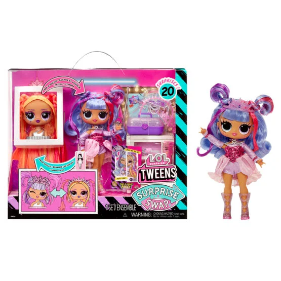 Ігровий набір з лялькою L.O.L. SURPRISE! Tweens серії “Surprise Swap” – БЕЙЛІ БРЕЙДС (з аксес.)