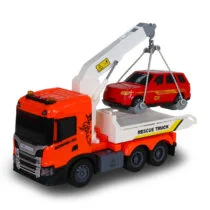 Ігровий набір серії “Big Truck” – ЕВАКУАТОР SCANIA З МАШИНОЮ (світло, звук)