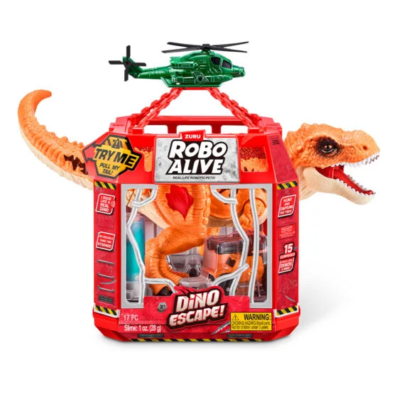 Інтерактивний ігровий набір ROBO ALIVE – ВТЕЧА ДИНОЗАВРА