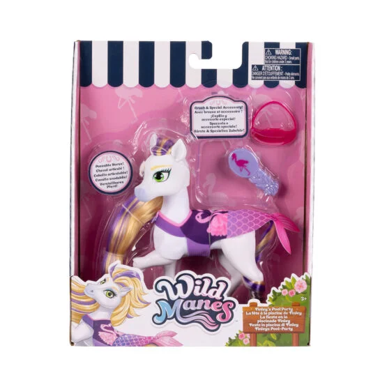 Ігрова фігурка WILD MANES – ВЕЧІРКА КОНЯЧКИ ФІНЛІ (фігурка, аксес.)