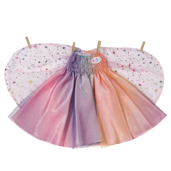 Одяг для ляльки BABY BORN – СУКНЯ ВЕСЕЛКА (43 cm)