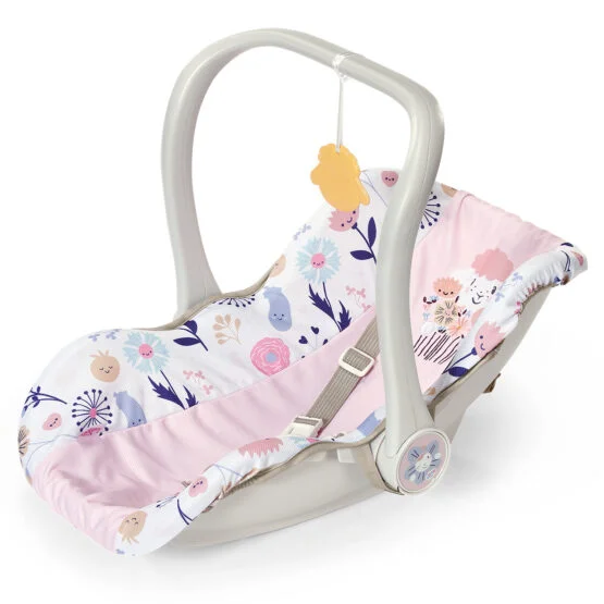 Крісло-переноска для ляльки BABY BORN 2 в 1 – КВІТКОВИЙ СТИЛЬ