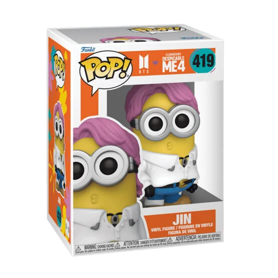 Ігрова фігурка FUNKO POP! серії “Minions x BTS” – ДЖІН
