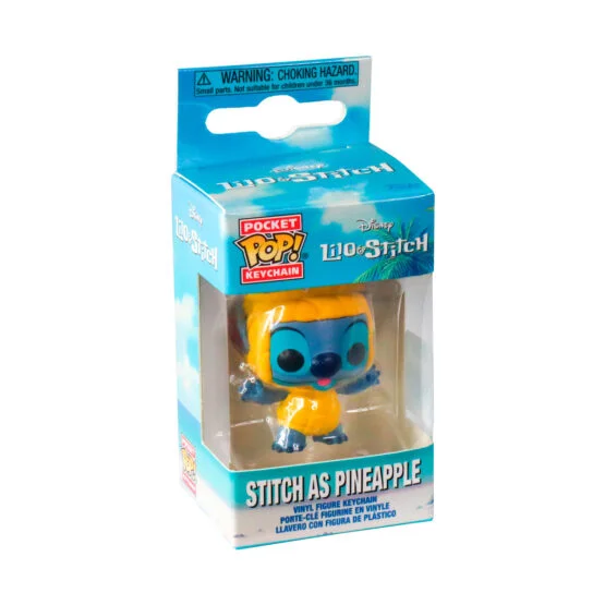 Ігрова фігурка на кліпсі FUNKO POP! серії “Ліло та Стіч” – СТІЧ З АНАНАСОМ