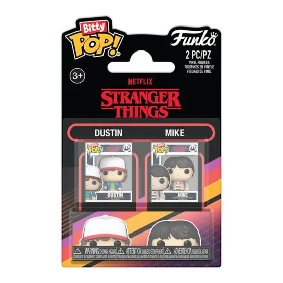 Набір ігрових фігурок BITTY POP! серії “Дивні дива” – ДАСТІН І МАЙК