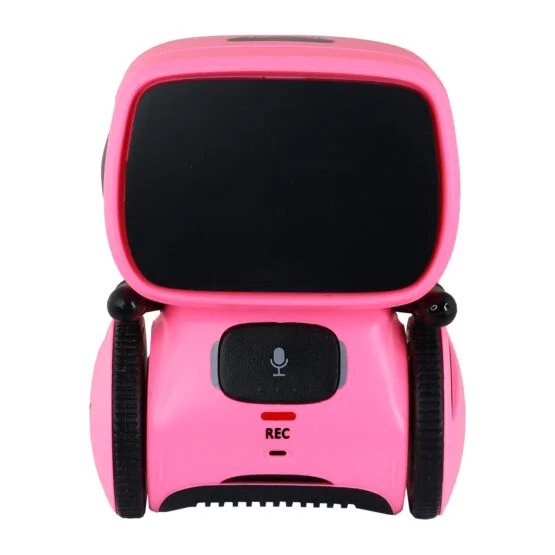 Інтерактивний робот з голосовим керуванням – AT-ROBOT (рожевий, озвуч.укр.)