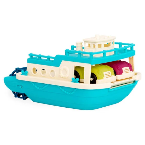 Ігровий набір – ПОРОМ (колір море, 2 машинки)