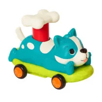 Машинка інерційна серії “Лапкомобілі” – ПЕСИК, КОЛІР БІРЮЗА