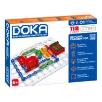 Конструктор електронний DOKA “118 СХЕМ”