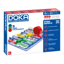 Конструктор електронний DOKA ШКОЛА “999+ СХЕМ”