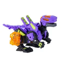 Динозавр-трансформер DINOSTER – ПУРПУРОВИЙ РАПТОР-БОТ (бокс для зберігання)