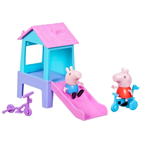 Ігровий набір PEPPA FIGURINES – ВЕСЕЛОЩІ У ПАРКУ