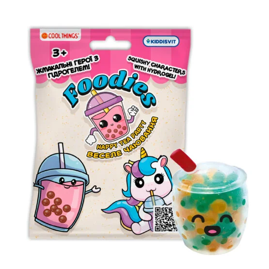 Іграшка-сюрприз COOL THINGS серії “Foodies” – ВЕСЕЛЕ ЧАЮВАННЯ