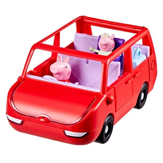 Ігровий набір PEPPA FIGURINES – ВЕЛИКИЙ РОДИННИЙ АВТОМОБІЛЬ ПЕППИ