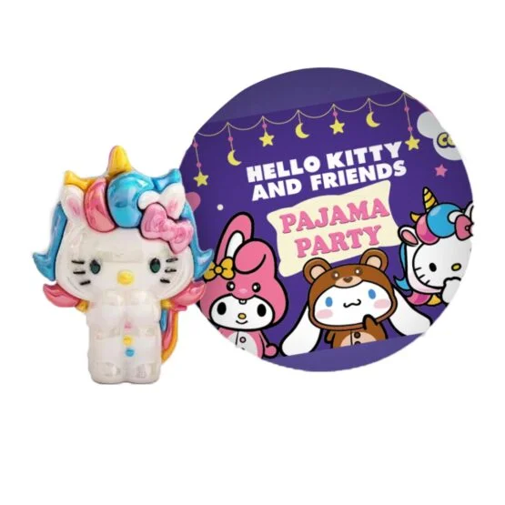 Фігурка-сюрприз в кулі COOL THINGS “Hello Kitty” – ПІЖАМНА ВЕЧІРКА (в ас.)
