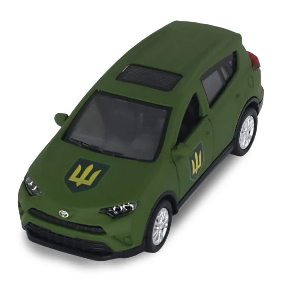 Автомодель серії “Шеврони Героїв” – TOYOTA RAV4 – “СУХОПУТНІ ВІЙСЬКА ЗСУ”