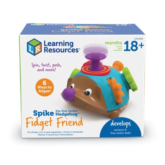 Розвиваюча іграшка LEARNING RESOURCES Spike The Fine Motor Hedgehog™ – ЇЖАЧОК-НЕПОСИДА