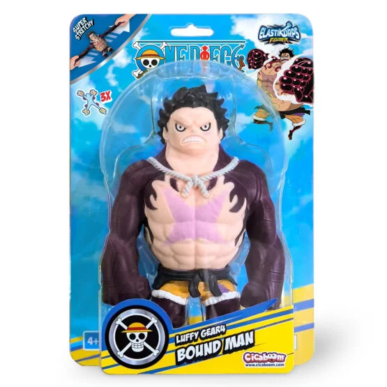 Стретч-іграшка ELASTIKORPS серії “One piece” – ЛУФФІ 4 ГІР. ПРУЖНА ЛЮДИНА