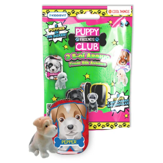 Фігурка-сюрприз COOL THINGS серії “Puppy Club” – ЦУЦЕНЯТА З 5-ОЇ АВЕНЮ
