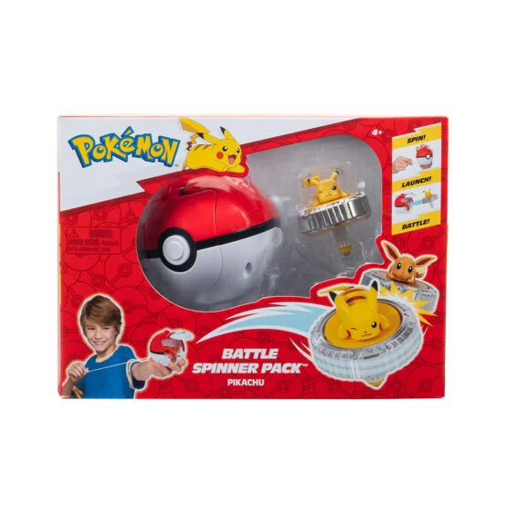 Ігровий набір POKEMON – ПІКАЧУ (спінер, покебол)